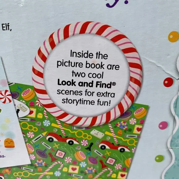 Little Elf Storybook & Elf Gift Set Elf Jingle Bell Doll Plush In Box NEW - Picture 6 of 12